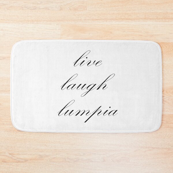 Item preview, LIVE LAUGH LUMPIA FILIPINO PINOY POSTER APRON designed and sold by aydapadi.