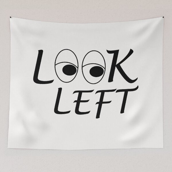 Item preview, Look Left designed and sold by LuharBrothers.