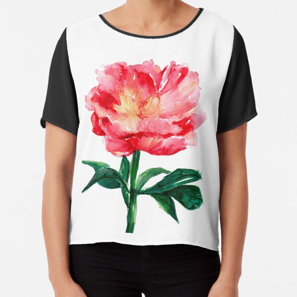Peony 1 Chiffon Top