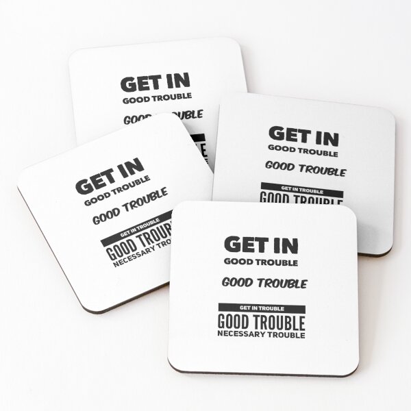 Item preview, Get In Good Trouble - John Lewis designed and sold by Rabia01.