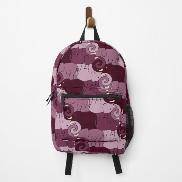 Item preview, Elephant Tessellation - Wine designed and sold by DaveSavageArt.