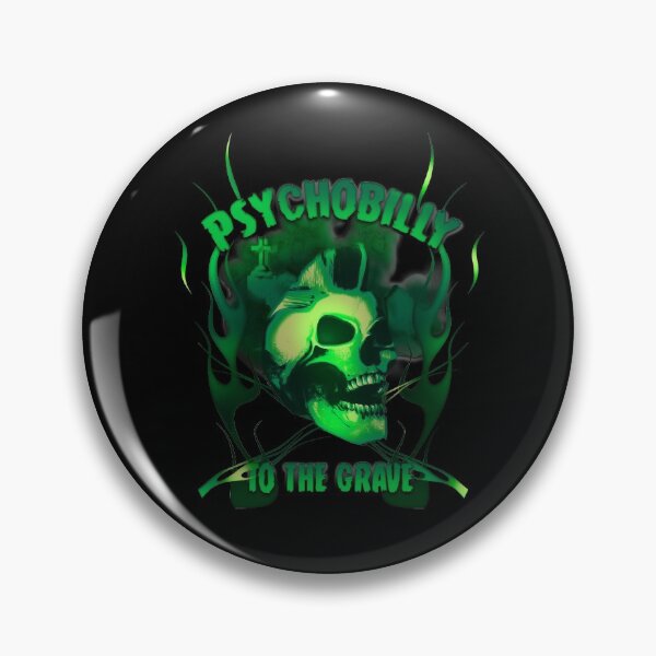 Item preview, Psychobilly to the Grave designed and sold by vintageparkie.