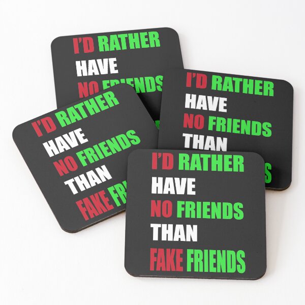 Item preview, No More Fake Friends designed and sold by Fashimation20.