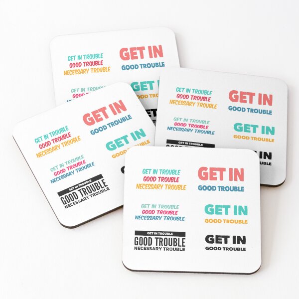 Item preview, Get In Good Trouble - John Lewis designed and sold by Rabia01.