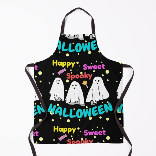 Item preview, Happy Spooky Sweet Halloween Ghosts designed and sold by HibouMagique.