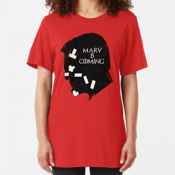 MARV IS COMING Slim Fit T-Shirt