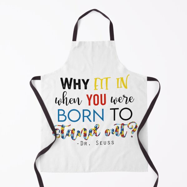 Item preview, Why Fit In When You Were Born To Stand Out? - Autism Awareness designed and sold by leenbernardo.