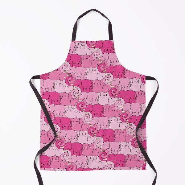 Aperçu de l'œuvre Tessellation d'éléphant - Rose créée et vendue par DaveSavageArt.