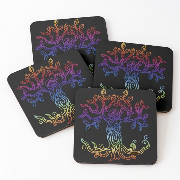 Item preview, Rainbow Tree Goddess designed and sold by NiddMoot.