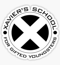 Xavier's School Sticker