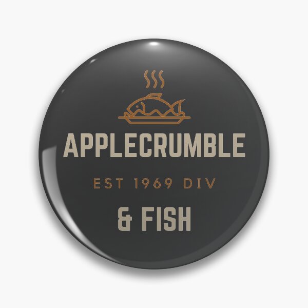 Item preview, Applecrumble and Fish designed and sold by Medmac's Designs.