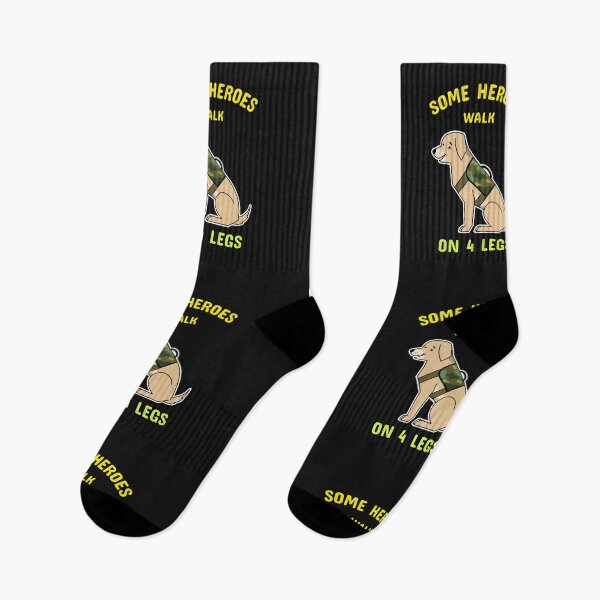 Item preview, Some Heroes Walk On Four Legs designed and sold by Got-Ya-Bak.