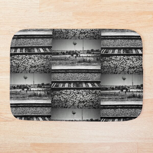 Item preview, Fotografía de vías de tren en blanco y negro designed and sold by Zen's art shop.