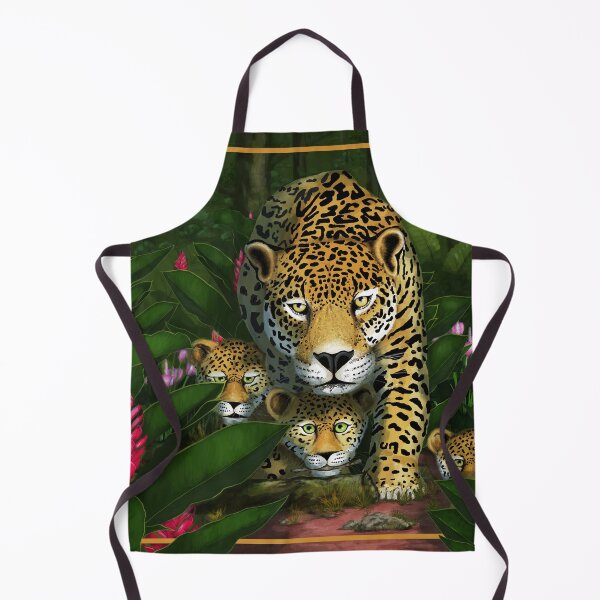 Item preview, The jaguar in his paradise designed and sold by RebecaZum.