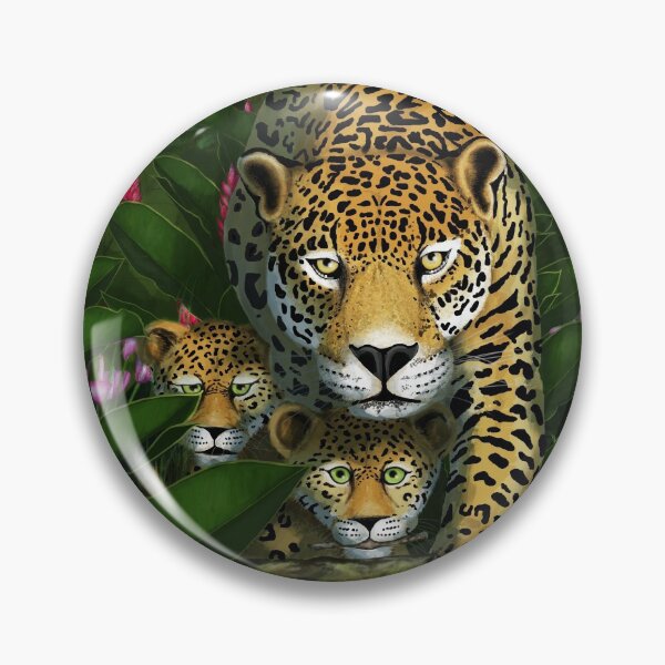 Item preview, The jaguar in his paradise designed and sold by RebecaZum.