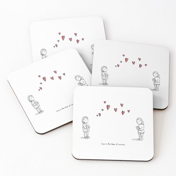 Item preview, Love in the Time of Corona designed and sold by ElephantShoe.