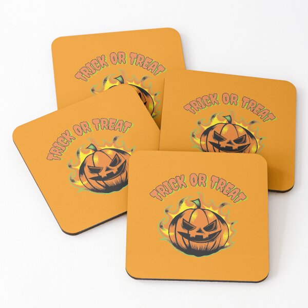 Item preview, Halloween Trick or Treat Scary Pumpkin designed and sold by Web CreationsNL.