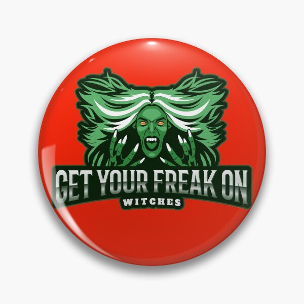Item preview, Get your freak on, witches | Halloween |  Scary green anime witch designed and sold by DeliriousSteve.