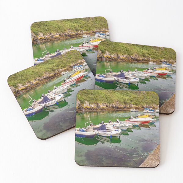 Item preview, Boats moored up in Porthclais Harbour designed and sold by yackers1.