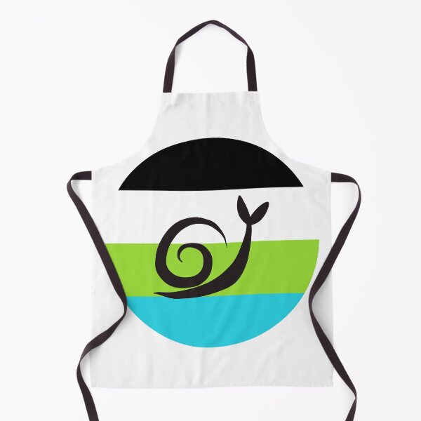 Aperçu de l'œuvre Logo d'escargot fierté minimaliste créée et vendue par PrideSnails.