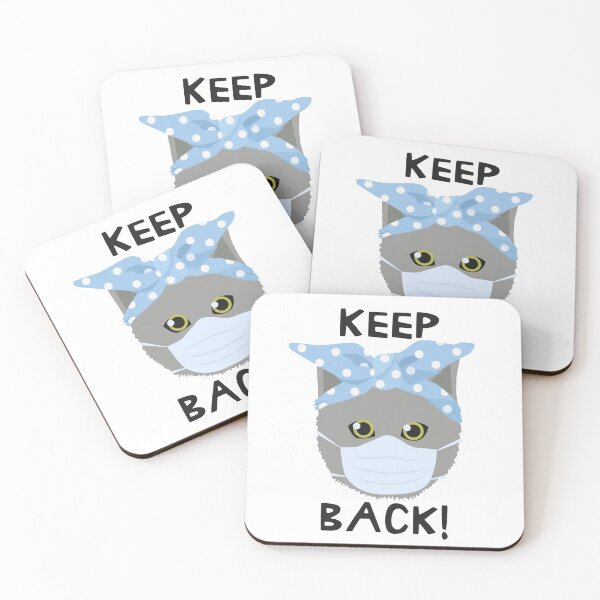 Item preview, Keep Back Cat designed and sold by LouiseFranksArt.