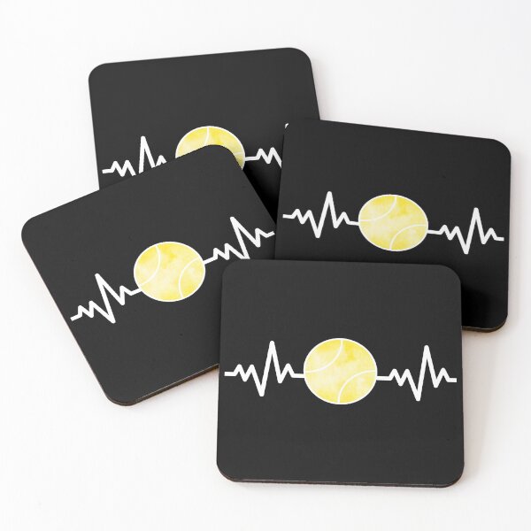 Item preview, Tennis Watercolour Yellow Pack designed and sold by KauzSL.