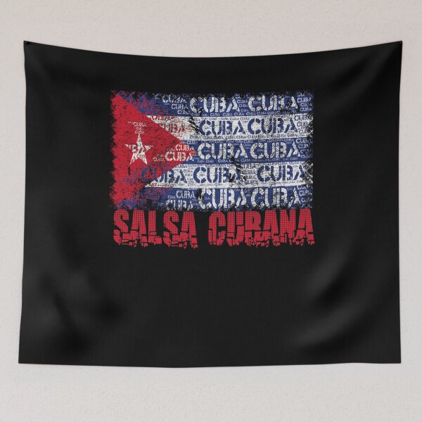 Item preview, Salsa Cubana Dance Cuban Flag - Salsa Dancer Gift designed and sold by Dubbra.