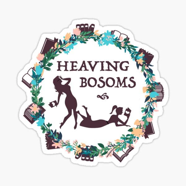Heaving Bosoms Wreath Sticker