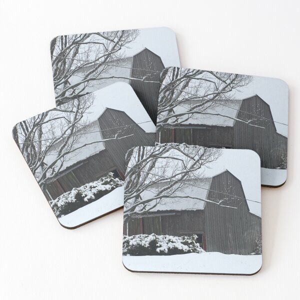 Item preview, Barn in the snow designed and sold by boojun.