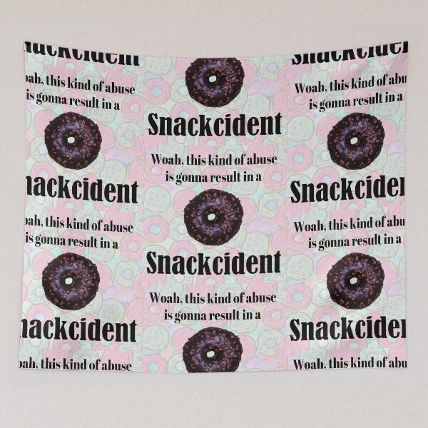 Item preview, This Kind Of Abuse Is Gonna Result In A Snackcident designed and sold by stevenwoodcock.
