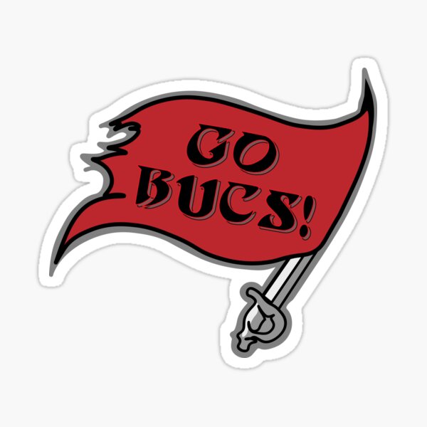 Let's Go Bucs Sticker