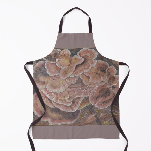 Brown Bracket Fungi 1 Apron