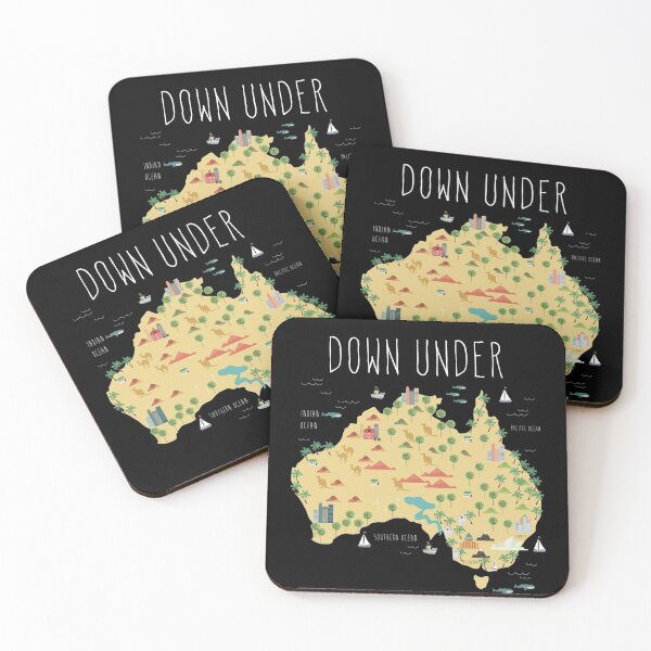 Item preview, Australia The Land Down Under designed and sold by Andersong.