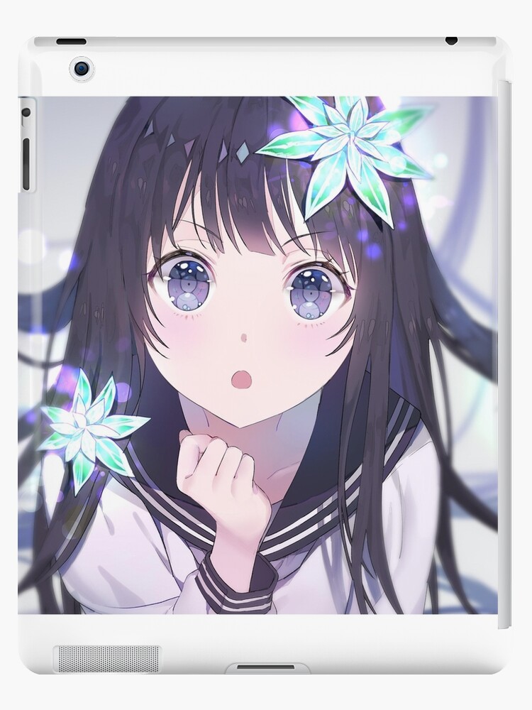 Cute anime girl profile iPad Case & Skin for Sale by emai-art