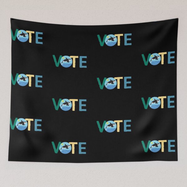 Item preview, Miami Dolphins Vote designed and sold by Peaceful Life Co.