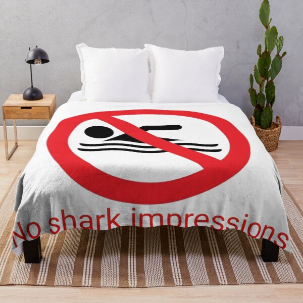 Item preview, No shark impressions designed and sold by rich-jam.