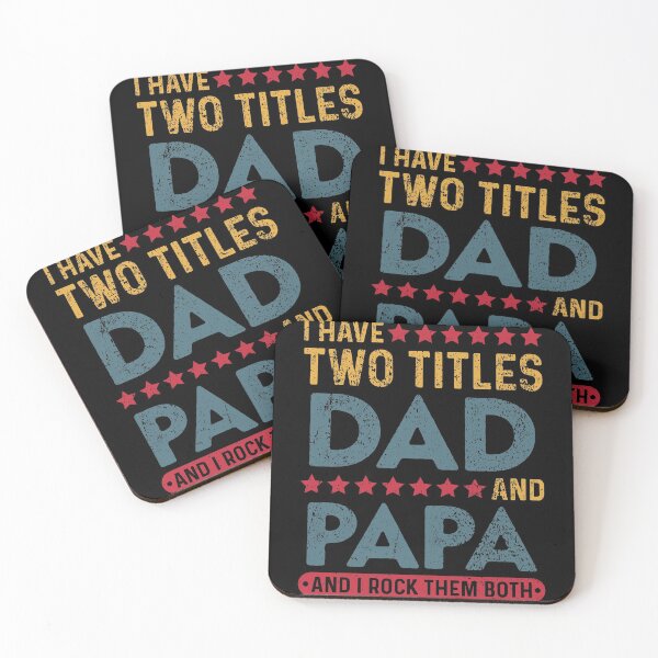 Item preview, I Have Two Titles Dad And Papa designed and sold by sesa10.