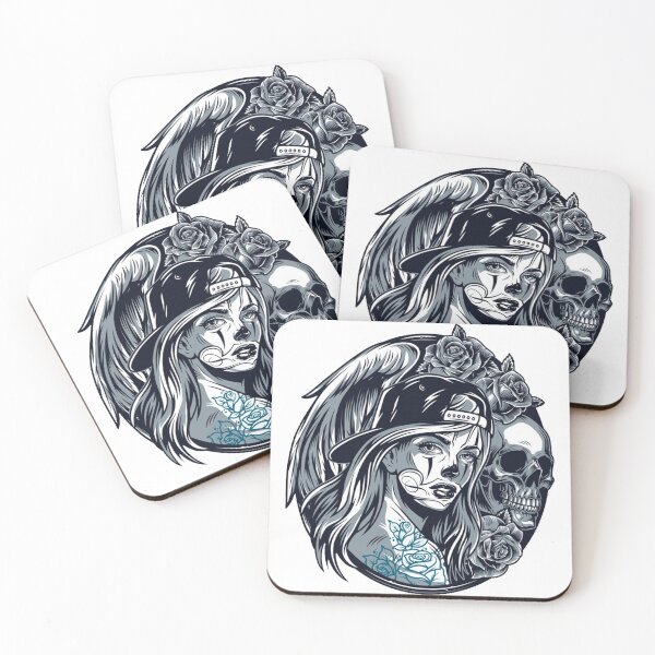 Item preview, Katrina - Skull designed and sold by OnIlustraciones.