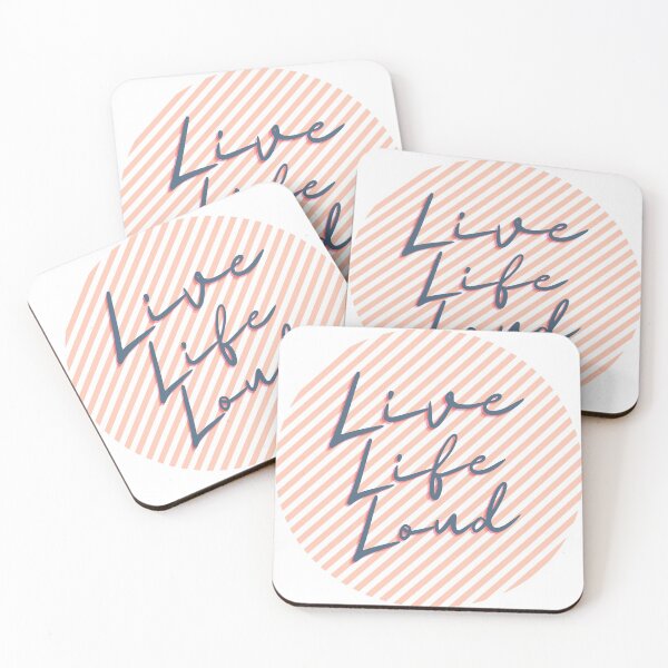 Item preview, Live Life Loud designed and sold by Pink Mint.