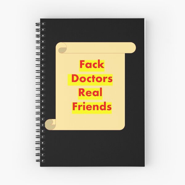 Item preview, Fack doctors Real Friends graphic t-chirts designed and sold by Dahani-mo.