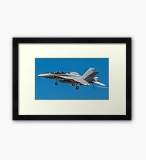FA-18 Super Hornet Fly By Framed Print