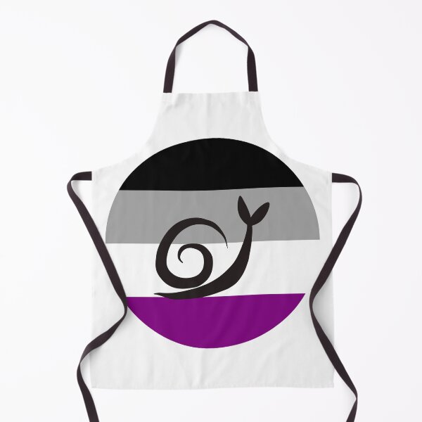 Item preview, Asexual Ace Minimalist Pride Snail Logo designed and sold by PrideSnails.