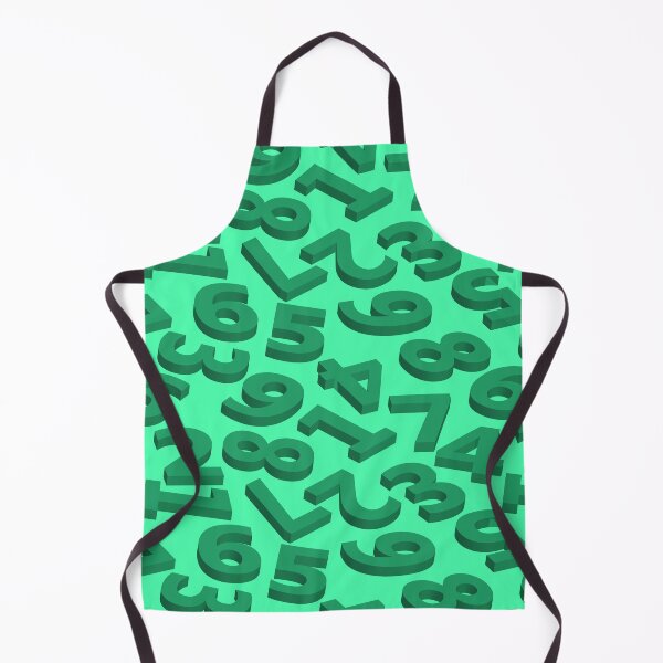 Item preview, Green numbers in 3D pattern designed and sold by EngineerGoC.