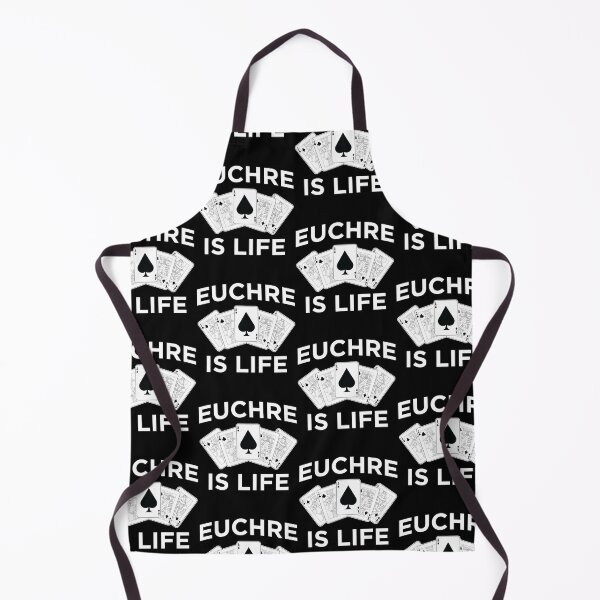 Item preview, Funny Card Game Euchre Is Life print designed and sold by jakehughes2015.