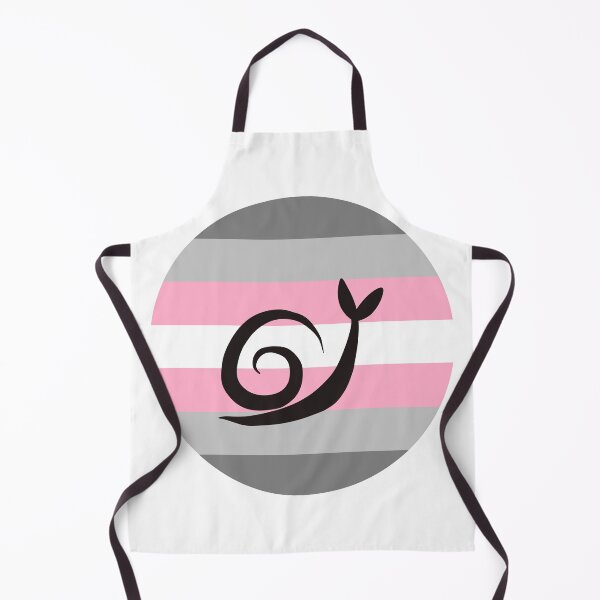 Item preview, Demigirl Minimalist Pride Snail Logo designed and sold by PrideSnails.