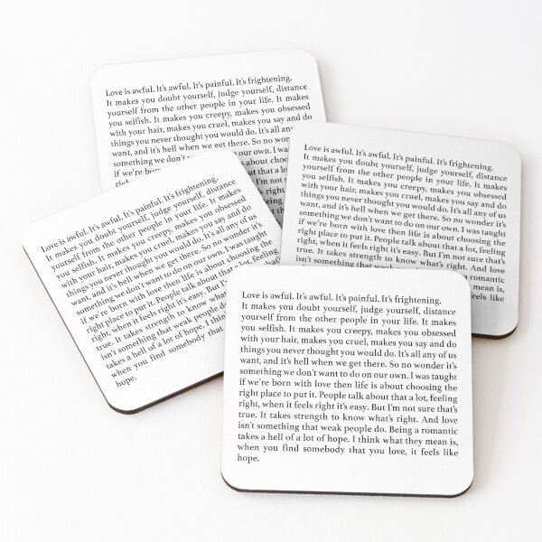 Item preview, love is awful the priest fleabag love speech designed and sold by aytchim.