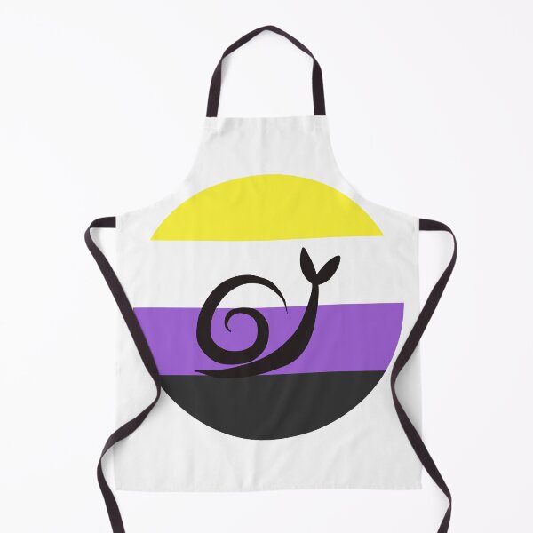 Item preview, Nonbinary Minimalist Pride Snail Logo designed and sold by PrideSnails.