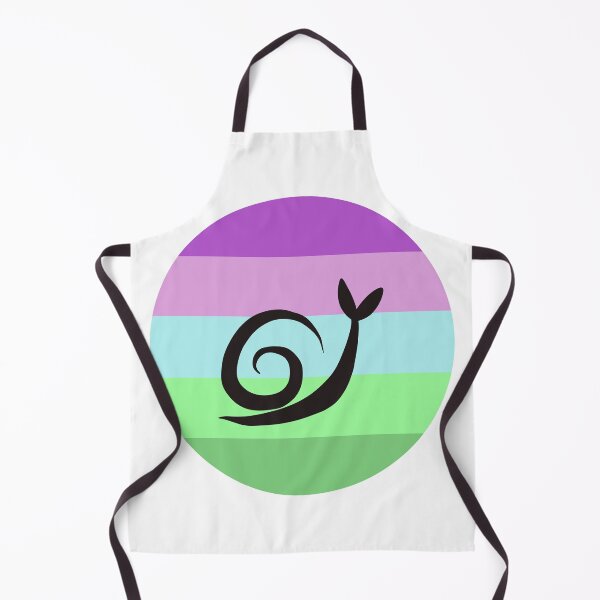 Item preview, NBLM Toric Quadrisian Minimalist Pride Snail Logo designed and sold by PrideSnails.