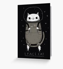 space cat Greeting Card