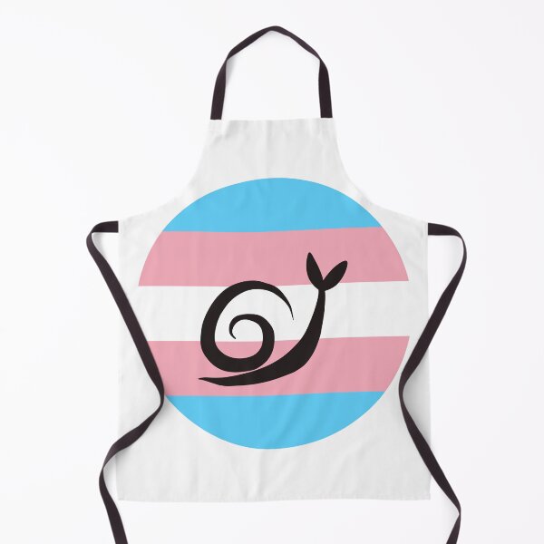 Item preview, Trans Minimalist Pride Snail Logo designed and sold by PrideSnails.